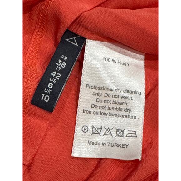 ZEYNEP ARCAY pink turtle neck longsleeve Backless Mini Jersey Dress IT 42 (US 6) - Picture 4 of 15